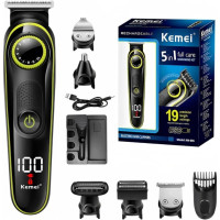 Машинка для стрижки 5в1 Kemei KM-696 для волос ∙ Універсальний тример Kemei KM-696 для волосся та бороди