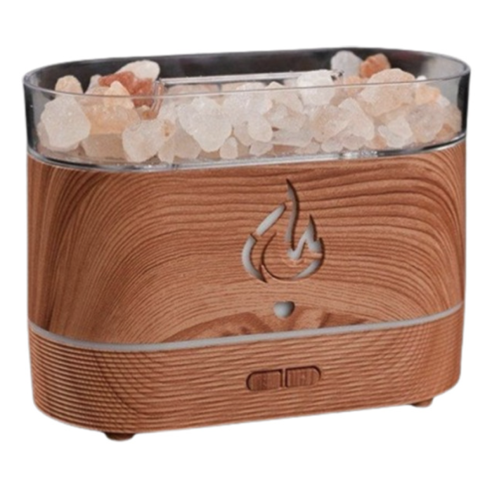 Зволожувач повітря з камінням Aroma Diffuser UV-1/FT-1928 з функцією зволоження ∙ Настільна соляна лампа Aroma Diffuser UV-1/FT-1928