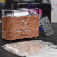 Зволожувач повітря з камінням Aroma Diffuser UV-1/FT-1928 з функцією зволоження ∙ Настільна соляна лампа Aroma Diffuser UV-1/FT-1928