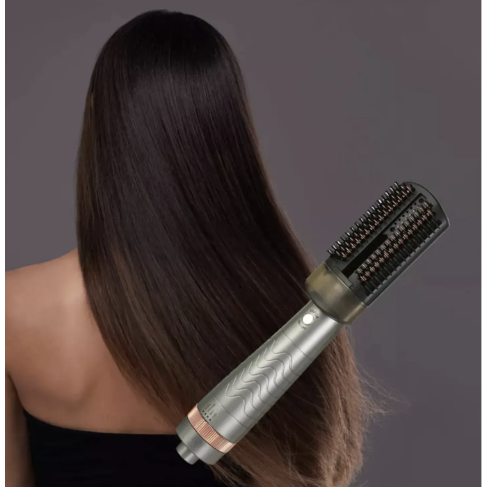 Расческа-фен Hair Steam Brush INFRARED+SPRAY HOTairCOMB 3в1 ∙ Випрямляч і фен Hair Steam Brush для волосся