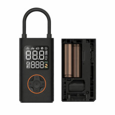 Автомобільний компресор акумуляторний з автовідключенням і Power Bank ATJ-005 • Портативний бездротовий насос із цифровим дисплеєм та LED-ліхтарем