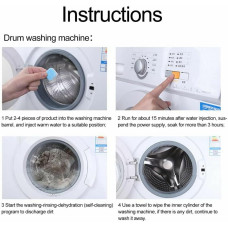 Антибактеріальний засіб для чищення пральних машин Washing Machine Cleaner ∙ Універсальний засіб для дезінфекції та очищення Washing Machine Cleaner пральних машин