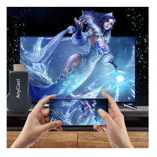 Бездротовий приймач для трансляції екрану AnyCast M9 Plus ∙ Медіаплеєр бездротовий AnyCast M9 Wi-Fi для ТБ для трансляції з телефону