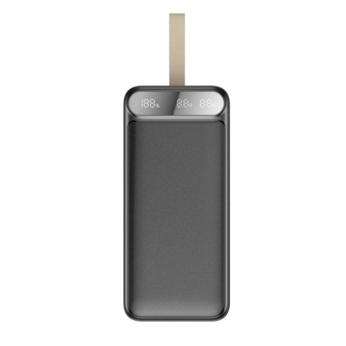 Зовнішній акумулятор Power Bank на 100 000 мАг з дисплеєм і ліхтариком AWEI P101K 22.5W ∙ Power Bank P101K з дисплеєм і LED-лампою