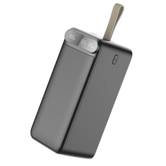 Зовнішній акумулятор Power Bank на 100 000 мАг з дисплеєм і ліхтариком AWEI P101K 22.5W ∙ Power Bank P101K з дисплеєм і LED-лампою