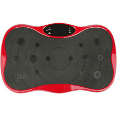 Віброплатформа для схуднення Minexo VIBRO SLIM SHAPER PRO RED з пультом ДУ та еспандерами ∙ Тренажер-віброплатформа VIBRO SLIM SHAPER PRO для занять спортом
