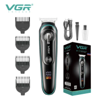 Професійний тример для бороди та вусів VGR V-075 ∙ Машинка VGR V-075 для стрижки волосся та бороди