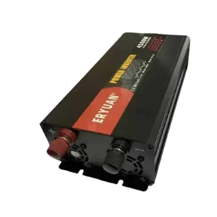 Перетворювач напруги AGM 12V → 220V 4500W чиста синусоїда з LCD-дисплеєм ∙ Перетворювач напруги AGM 12V → 220V 4500W чистий синус LCD