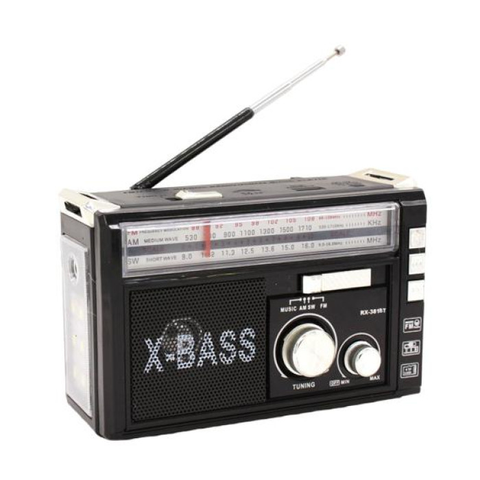 Радіоприймач GOLON RX-382 з USB/SD та ліхтариком ∙ Портативне міні-радіо GOLON RX-382 для дому