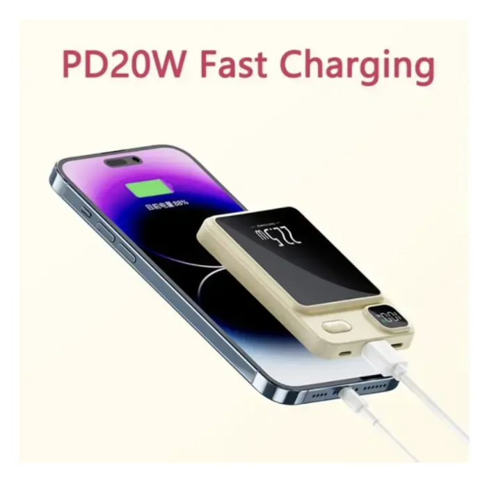 Мобільна зарядка Magnetic Power Bank 90.000mAh 22.5W ∙ Компактний та потужний павербанк Magnetic Power Bank 90.000mAh 22.5W