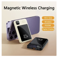 Мобільна зарядка Magnetic Power Bank 90.000mAh 22.5W ∙ Компактний та потужний павербанк Magnetic Power Bank 90.000mAh 22.5W