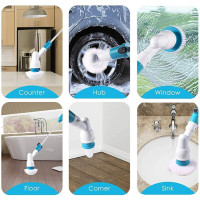 Щітка аккумуляторна ELECTRIC SPIN SCRUBBER 5в1, бездротовий електрощітка для прибирання ELECTRIC MA-1