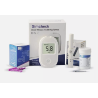 Глюкометр Glucose Meter GLM-76 ∙ Компактний глюкометр GLM-76 для вимірювання рівня цукру в крові