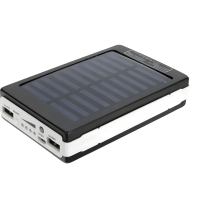 Портативний зарядний пристрій з ліхтариком Solar Power Bank 50000 mAh ∙ Зарядний пристрій Power Bank Solar 50000 mAh з LED ліхтариком