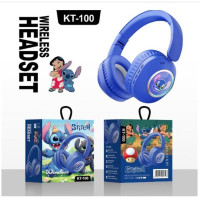 Бездротові навушники Стіч KT-100 з Bluetooth та мультяшним дизайном ∙ Навушники Стіч KT-100 для музики та дзвінків