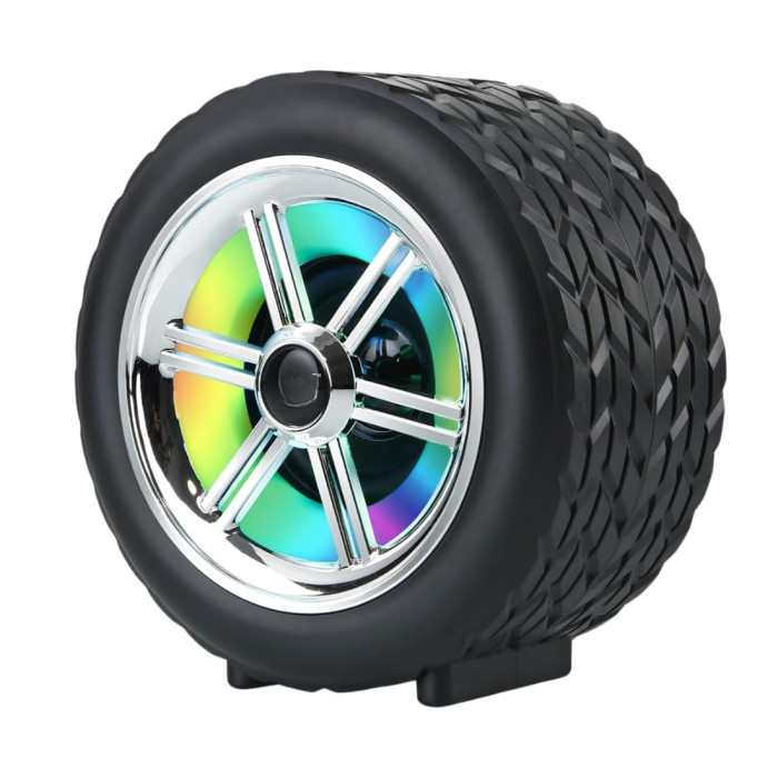 Бездротова Bluetooth колонка WSJAR L-024 портативна з RGB підсвічуванням і слотом TF ∙ Портативна Bluetooth-колонка WSJAR L-024 з LED-підсвічуванням