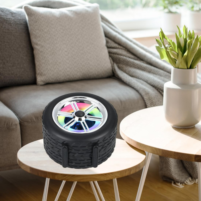 Бездротова Bluetooth колонка WSJAR L-024 портативна з RGB підсвічуванням і слотом TF ∙ Портативна Bluetooth-колонка WSJAR L-024 з LED-підсвічуванням