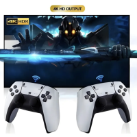 Ігрова приставка HDMI M15 Game Stick 4K 64GB ∙ Мініконсоль M15 з 20 000 іграми та бездротовими джойстиками