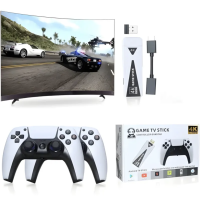 Ігрова приставка HDMI M15 Game Stick 4K 64GB ∙ Мініконсоль M15 з 20 000 іграми та бездротовими джойстиками