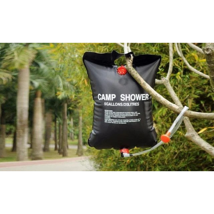 Літній душ дачний переносний похідний CAMP SHOWER 20 літрів / Душ для дачі підвісний
