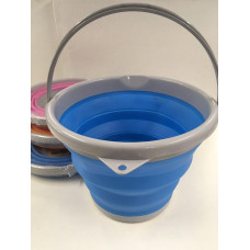 Туристичне складане відро, 5 л Cіліконове відро Сollapsible Bucket