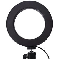 Кільцева LED лампа S31 Світлодіодна лампа USB з кріпленням тримачем телефону, 33см