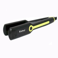 Праска для волосся Kemei KM-2116 з турмаліновим покриттям | Плойка гофре