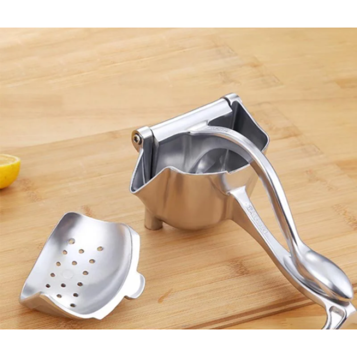 Ручний соковитискач-прес для фруктів та цитрусових Hand Juicer металевий із затискачем