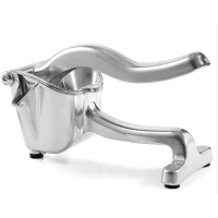 Ручний соковитискач-прес для фруктів та цитрусових Hand Juicer металевий із затискачем