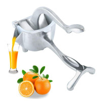 Ручний соковитискач-прес для фруктів та цитрусових Hand Juicer металевий із затискачем