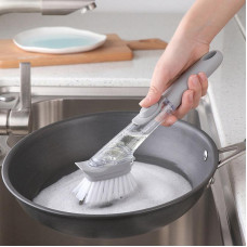 Багатофункціональна щітка Decontamination Wok Brush для миття та чищення з дозатором