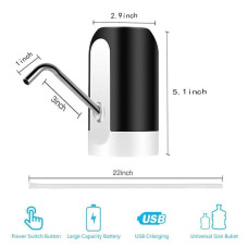 Сенсорна насадка на пляшку CLEANING PUMP Помпа диспенсер для кулера