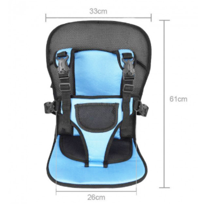 Дитяче автокрісло безкаркасне Multi-Function Car Cushion Бустер для перевезення дітей 9 місяців - 4 роки