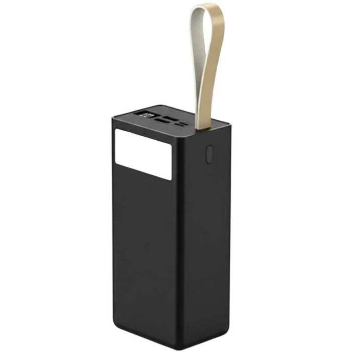 Power Bank Awei J86 80000mAh чорний • Повербанк Awei J86 80000mAh 22.5W зі швидким заряджанням PD/QC, дисплеєм і ліхтариком