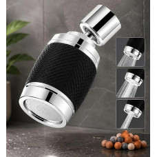 Аератор DT-1222 360° з фільтром • Насадка на кран 360 Faucet Universal Pipe DT-1222 з 3 режимами та поворотним розпилювачем