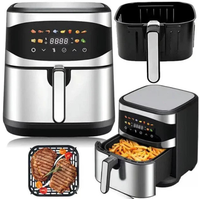 Аерофритюрниця Hoffmans HM-788 12 л • Мультипіч-аерогриль Hoffmans HM-788 2400 Вт із двома ТЕНами та 12 програмами