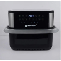 Аерофритюрниця Hoffmans HM-792 15 л • Мультипіч-аерогриль Hoffmans 2400 Вт із двома ТЕНами та сенсорним керуванням