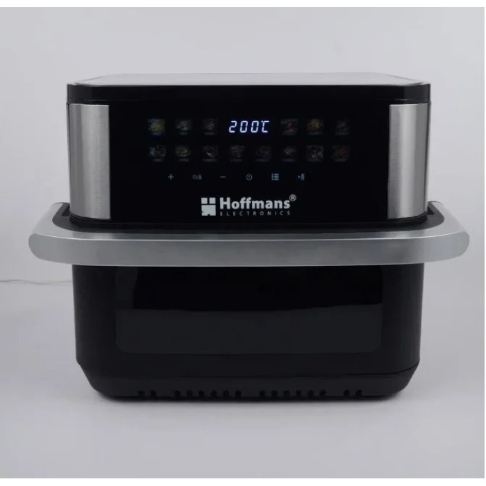 Аерофритюрниця Hoffmans HM-792 15 л • Мультипіч-аерогриль Hoffmans 2400 Вт із двома ТЕНами та сенсорним керуванням