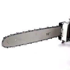Акумуляторна ланцюгова пила Electric SAW 16"з 2 акумуляторами жовта • Бездротова електропила Electric SAW 16 дюймів для саду та розпилювання деревини жовта