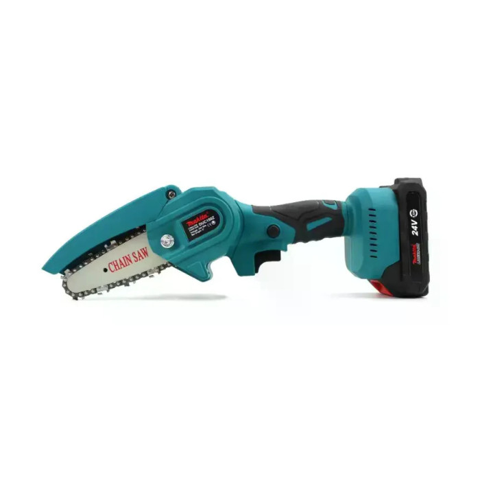 Акумуляторна міні-пила KRAFFTEC CHAIN SAW 6″ • Ланцюгова пила KRAFFTEC CHAIN SAW 6″ з 2 акумуляторами, шиною 15,24 см для саду та обрізання гілок
