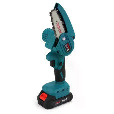 Акумуляторна міні-пила KRAFFTEC CHAIN SAW 6″ • Ланцюгова пила KRAFFTEC CHAIN SAW 6″ з 2 акумуляторами, шиною 15,24 см для саду та обрізання гілок
