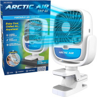 Акумуляторний вентилятор Arctic Cool Clamp з прищіпкою та USB-зарядкою • Портативний вентилятор Arctic Cool Clamp на затискачі для дому, офісу, коляски, авто та відпочинку