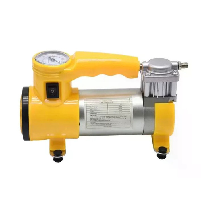 Автомобільний компресор 12V 150 PSI 35 LPM Cyclone Air Compressor • Портативний компресор для підкачки шин авто, мотоцикла та велосипеда
