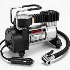 Автомобільний компресор 12V Air pump AND XL-823 для шин • Портативний насос від прикурювача для авто, позашляховика, мікроавтобуса