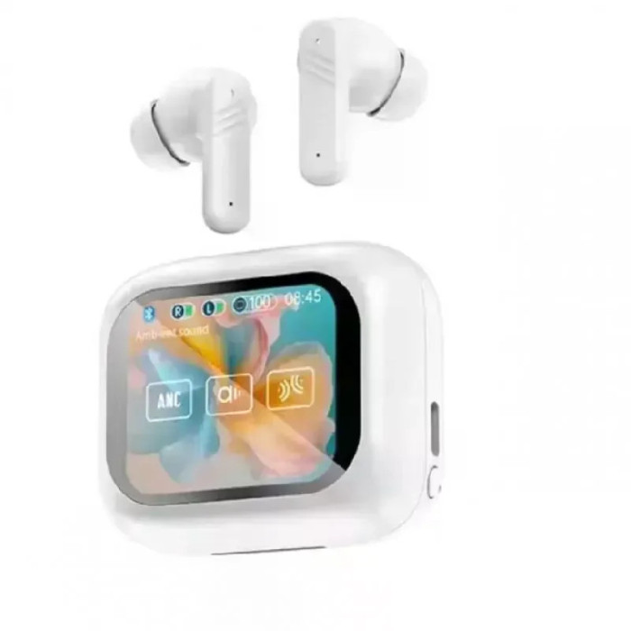 Бездротові навушники LX10 TWS • TWS-навушники LX10 Earbuds Bluetooth 5.4 з LED-дисплеєм, ANC та ENC