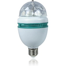 Диско лампа Ball RHD-15 LY 399 • Світлодіодна обертова диско-лампа Ball RHD-15 LY 399 E27 RGB для вечірок і свят