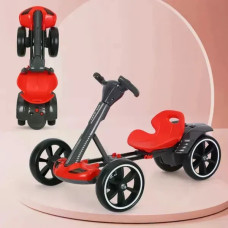 Дитячий електромобіль GO KART F1 з пультом і Bluetooth 390 Вт червоний • Дитячий електрокарт GO KART F1 на акумуляторі з пультом керування
