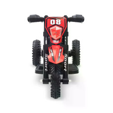 Дитячий електромотоцикл Cool Mountain 26X-130 червоний з LED і музикою • Дитячий електричний мотоцикл Cool Mountain 26X-130 з пультом, USB та акумулятором червоний