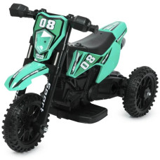 Дитячий електромотоцикл Cool Mountain 26X-130 зелений з LED і музикою • Дитячий електричний мотоцикл Cool Mountain 26X-130 з пультом, USB та акумулятором зелений