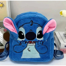 Дитячий м’який рюкзак Стіч Lilo Stitch з вушками • Плюшевий рюкзак для дівчинки і хлопчика, дитячий рюкзак Stitch для садка, прогулянок і подарунка